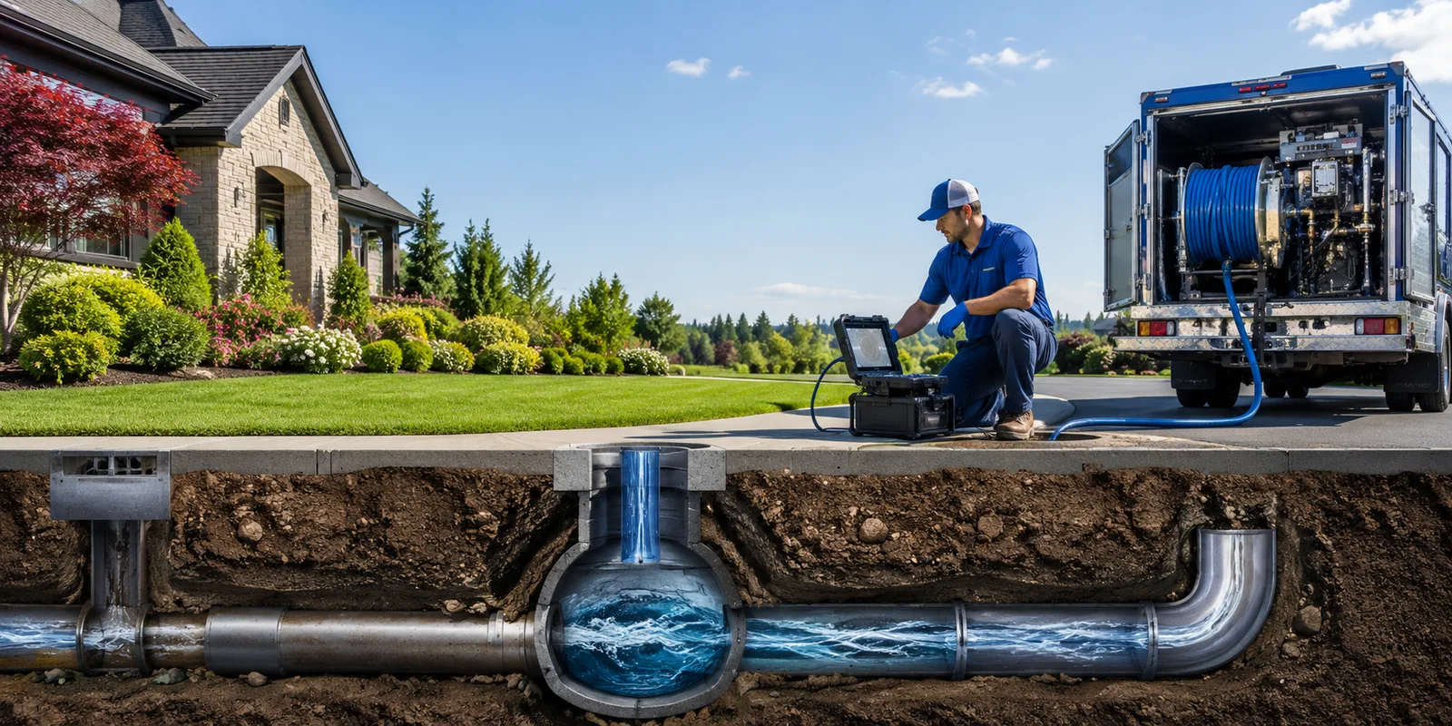 Drainage restoration information for Morganville, NJ